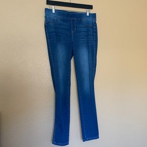 Natural Reflections Stretch Waistband Blue Jeans